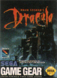 Bram Stoker's Dracula PAL Sega Game Gear PAL box art